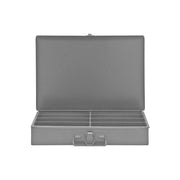 Durham Small, Steel, Compartment Box, 8 Compartments, Gray (Pack of 6)