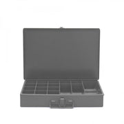 Durham Individual, Small, Steel, Compartment Box, 17 Compartments, Gray (Pack of 6)