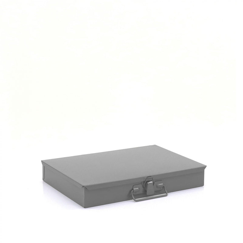 Durham Individual, Small, Steel, Compartment Box, 17 Compartments, Gray (Pack of 6)
