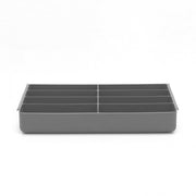 Durham Small, Polypropylene, 8 Compartment Insert, Gray