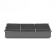 Durham Small, Polypropylene, 12 Compartment Insert, Gray