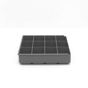 Durham Small, Polypropylene, 12 Compartment Insert, Gray