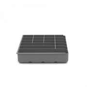 Durham Small, Polypropylene, 17 Compartment Insert, Gray