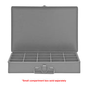 Durham Small, Polypropylene, 20 Compartment Insert, Gray