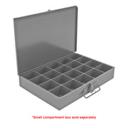 Durham Small, Polypropylene, 20 Compartment Insert, Gray