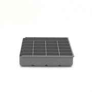 Durham Small, Polypropylene, 21 Compartment Insert, Gray