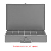 Durham Small, Polypropylene, 21 Compartment Insert, Gray