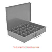 Durham Small, Polypropylene, 21 Compartment Insert, Gray
