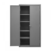 Durham Cabinet, 16 Gauge, 36 x 24 x 84, 4 Adjustable Shelves, Flush Doors, Lockable
