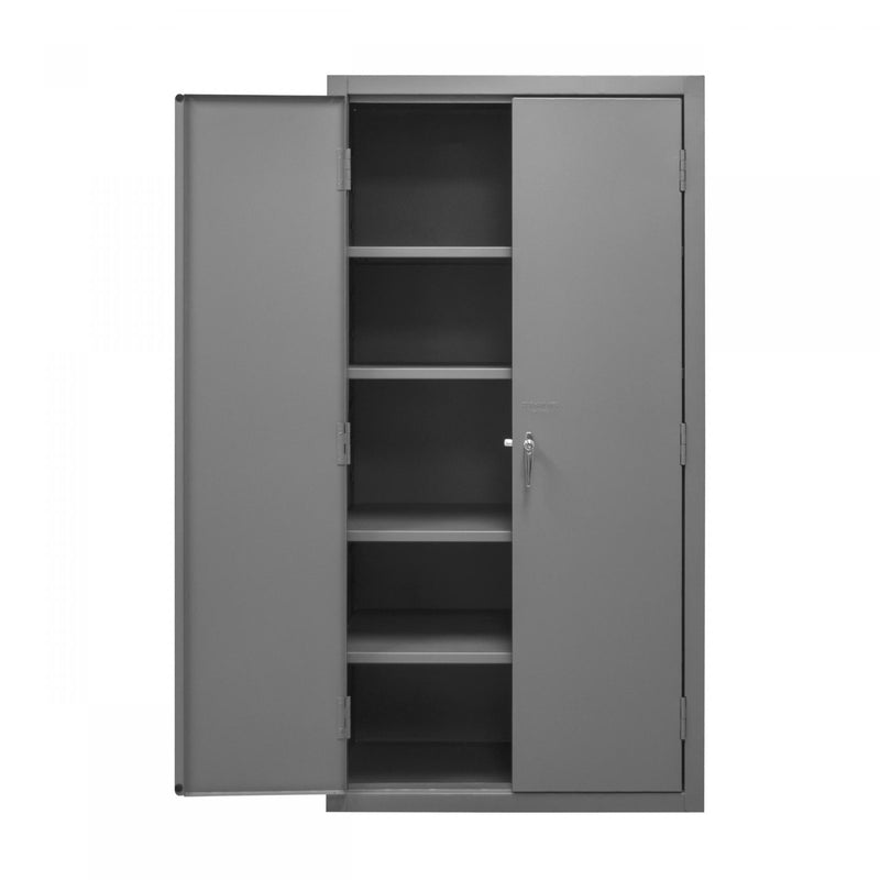 Durham Cabinet, 16 Gauge, 36 x 24 x 84, 4 Adjustable Shelves, Flush Doors, Lockable
