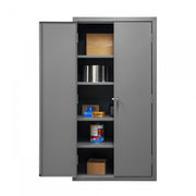 Durham Cabinet, 16 Gauge, 36 x 24 x 84, 4 Adjustable Shelves, Flush Doors, Lockable