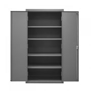 Durham Cabinet, 16 Gauge, 36 x 24 x 72, 4 Adjustable Shelves, Flush Doors, Lockable