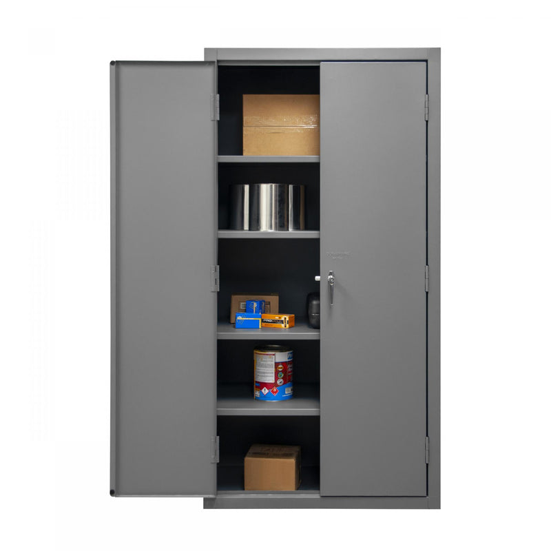 Durham Cabinet, 16 Gauge, 36 x 24 x 72, 4 Adjustable Shelves, Flush Doors, Lockable