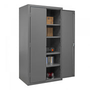 Durham Cabinet, 16 Gauge, 36 x 24 x 72, 4 Adjustable Shelves, Flush Doors, Lockable