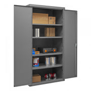 Durham Cabinet, 16 Gauge, 36 x 24 x 72, 4 Adjustable Shelves, Flush Doors, Lockable