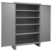Durham Cabinet, 16 Gauge, 48 x 24 x 78, 4 Adjustable Shelves, Flush Doors, Lockable