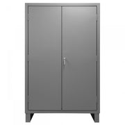 Durham Cabinet, 16 Gauge, 48 x 24 x 78, 4 Adjustable Shelves, Flush Doors, Lockable