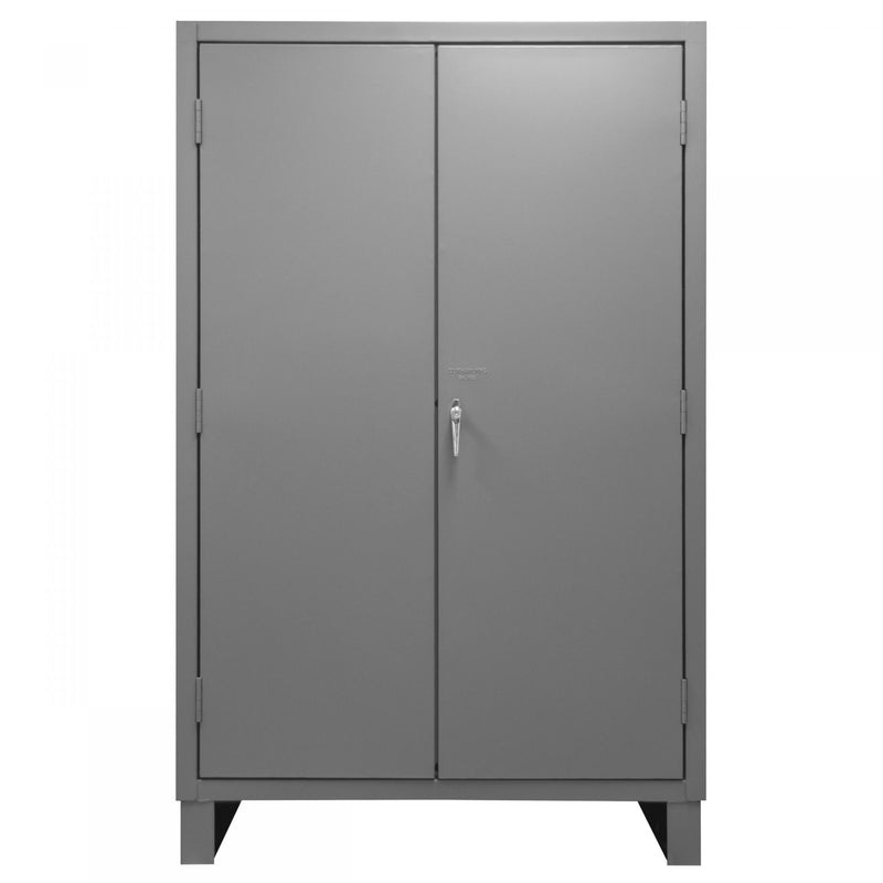 Durham Cabinet, 16 Gauge, 48 x 24 x 78, 4 Adjustable Shelves, Flush Doors, Lockable