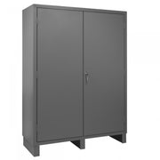 Durham Cabinet, 16 Gauge, 60 x 24 x 84, 4 Adjustable Shelves, Flush Doors, Lockable