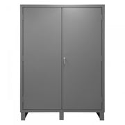 Durham Cabinet, 16 Gauge, 60 x 24 x 84, 4 Adjustable Shelves, Flush Doors, Lockable