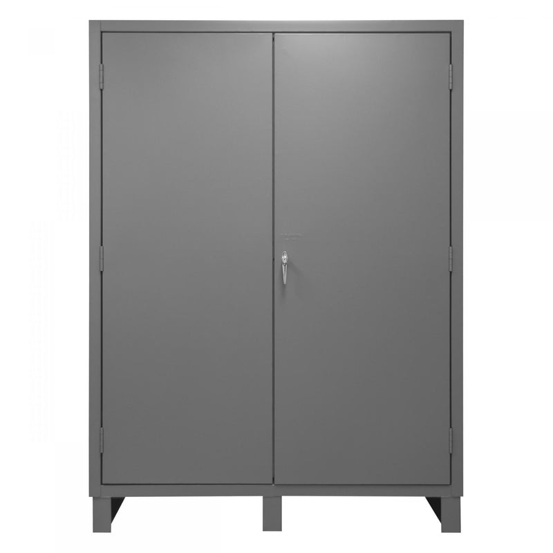 Durham Cabinet, 16 Gauge, 60 x 24 x 84, 4 Adjustable Shelves, Flush Doors, Lockable