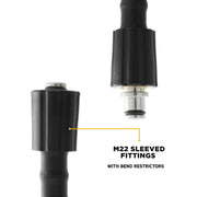 25' 3200PSI 1/4" Thermoplastic Hose BE Power Equipment