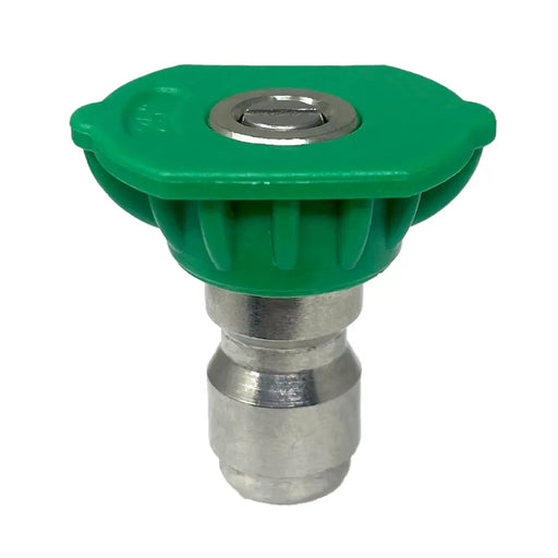 25° Quick Connect Spray Pressure Washer Green Nozzle - 9.0 Orifice BE Power Equipment