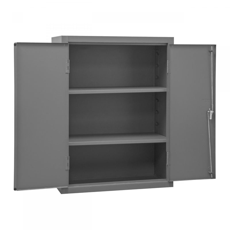 Durham Cabinet, 16 Gauge, 36 x 18 x 48, 2 Adjustable Shelves, Flush Doors, Lockable