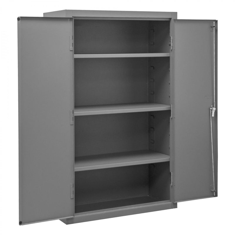 Durham Cabinet, 16 Gauge, 36 x 18 x 60, 3 Adjustable Shelves, Flush Doors, Lockable