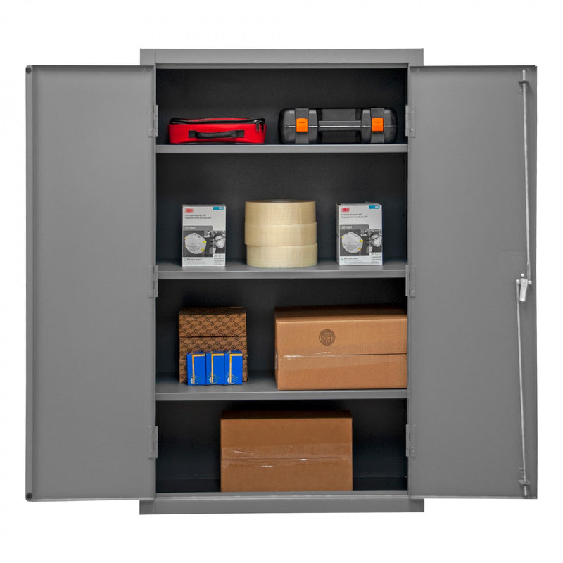 Durham Cabinet, 16 Gauge, 36 x 18 x 60, 3 Adjustable Shelves, Flush Doors, Lockable