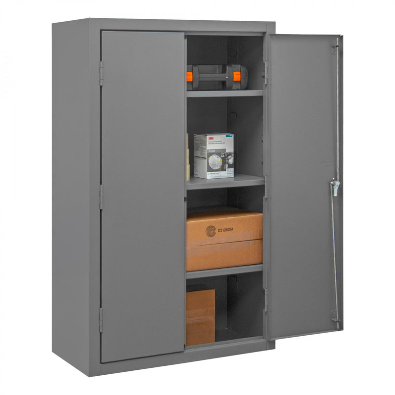 Durham Cabinet, 16 Gauge, 36 x 18 x 60, 3 Adjustable Shelves, Flush Doors, Lockable