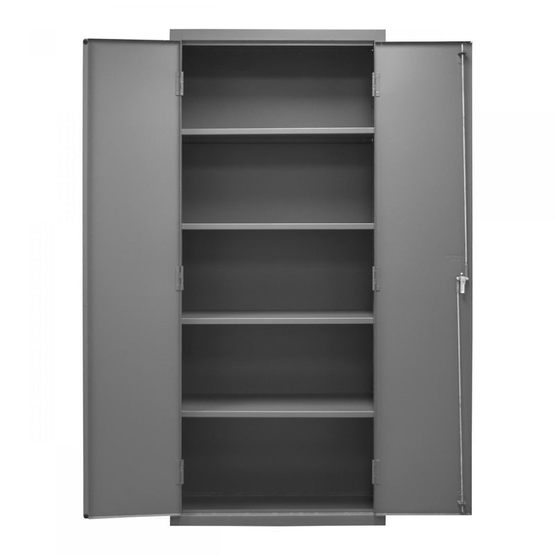 Durham Cabinet, 16 Gauge, 36 x 18 x 84, 4 Adjustable Shelves, Flush Doors, Lockable