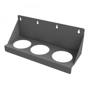Durham Mountable Welding Rod Canister Rack, Holds 3 Welding Rods, Gray