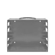 Durham Plastic Compartment Rack For 5 Small Plastic Compartment Boxes, Gray