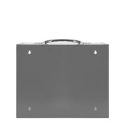 Durham Plastic Compartment Rack For 5 Small Plastic Compartment Boxes, Gray