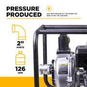 2" Firefighting Water Pump with Powerease 225 Engine BE Power Equipment