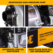 2" High-Pressure Water Transfer Pump with Honda GX200 Engine BE Power Equipment