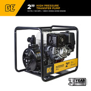 2" High-Pressure Water Transfer Pump with Honda GX390 Engine BE Power Equipment