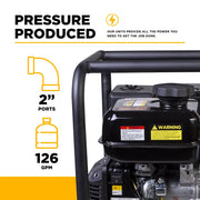 2" High-Pressure Water Transfer Pump with Powerease 225 Engine BE Power Equipment