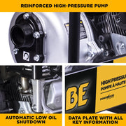 2" High-Pressure Water Transfer Pump with Powerease 225 Engine BE Power Equipment
