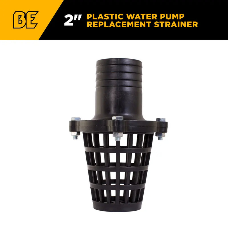 2" Plastic Water Pump Replacement Strainer BE Power Equipment