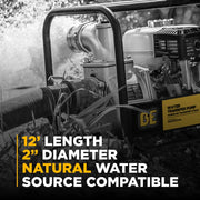2" Suction Hose BE Power Equipment