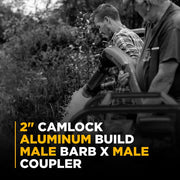 2" Type E Aluminum Camlock BE Power Equipment