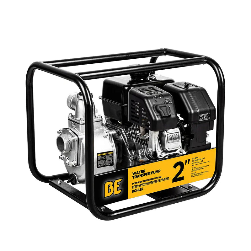 2" Water Transfer Pump with Kohler SH270 Engine BE Power Equipment