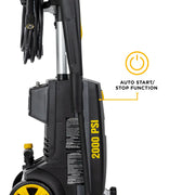 2,000 PSI 1.7 GPM Electric Pressure Washer with Powerease Motor and AR Axial Pump - P1915EN BE Power Equipment
