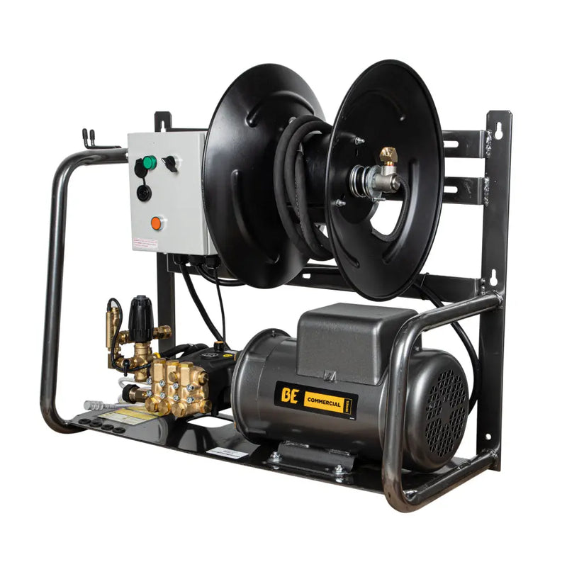 2,000 PSI 4.0 GPM 5.0 HP Electric Pressure Washer with Baldor Motor and CP Triplex Pump - X-2050FW1A BE Power Equipment