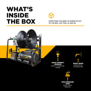 2,000 PSI 4.0 GPM 5.0 HP Electric Pressure Washer with Baldor Motor and CP Triplex Pump - X-2050FW1A BE Power Equipment