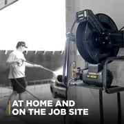 2,000 PSI 4.0 GPM 5.0 HP Electric Pressure Washer with Baldor Motor and CP Triplex Pump - X-2050FW1A BE Power Equipment