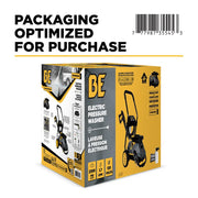 2,300 PSI 1.7 GPM Electric Pressure Washer with Powerease Motor and AR Axial Pump - P2314EN BE Power Equipment