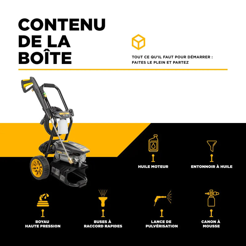 2,700 PSI 1.3 GPM Electric Pressure Washer with AR Axial Pump - P2713EN BE Power Equipment